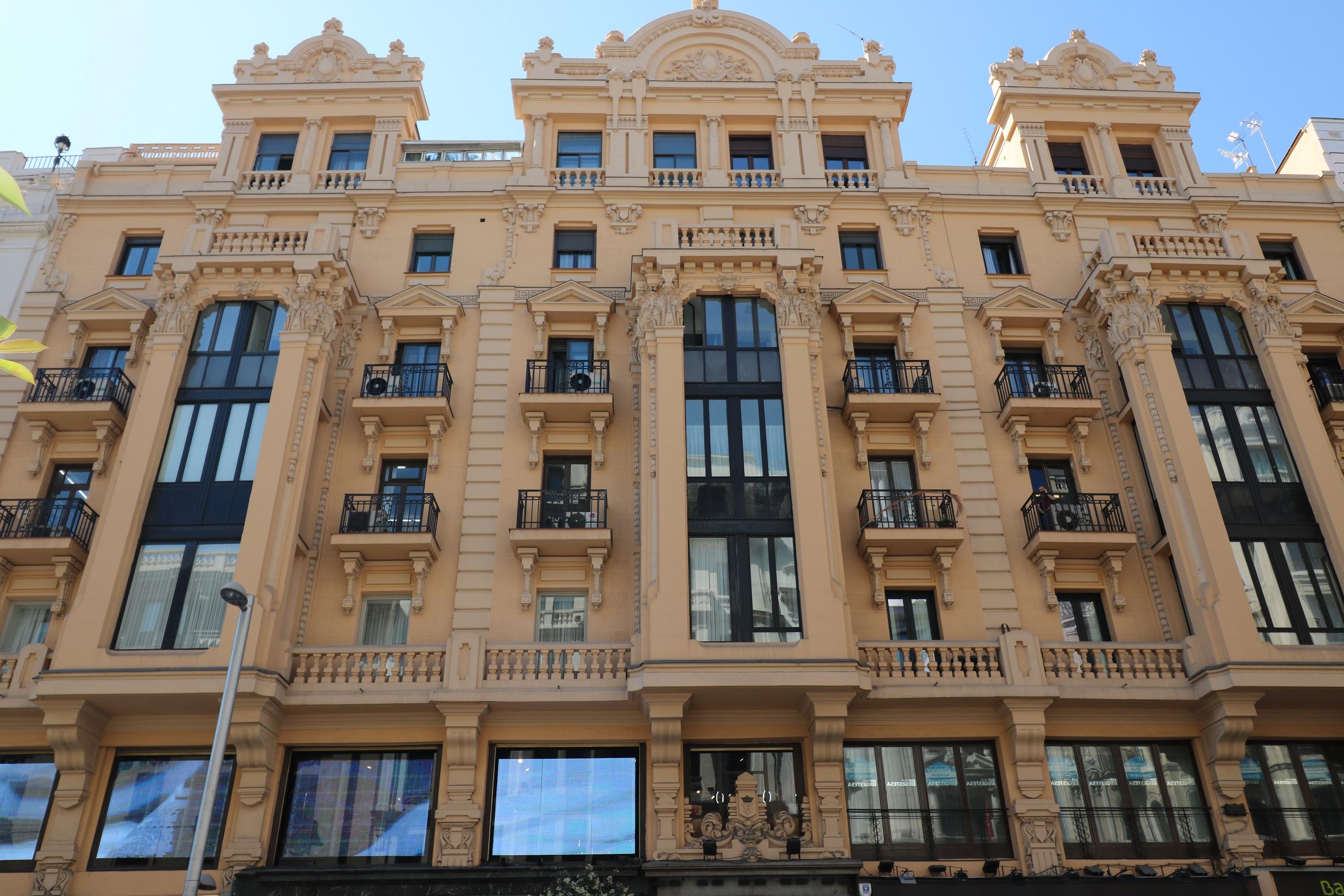 מדריד Hostal Hispano - Argentino Gran Via מראה חיצוני תמונה